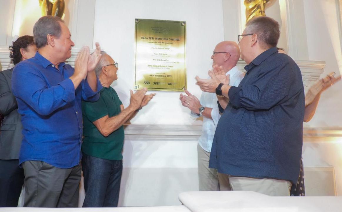 Belém ganha Casa SESI Indústria Criativa em casarão histórico restaurado.